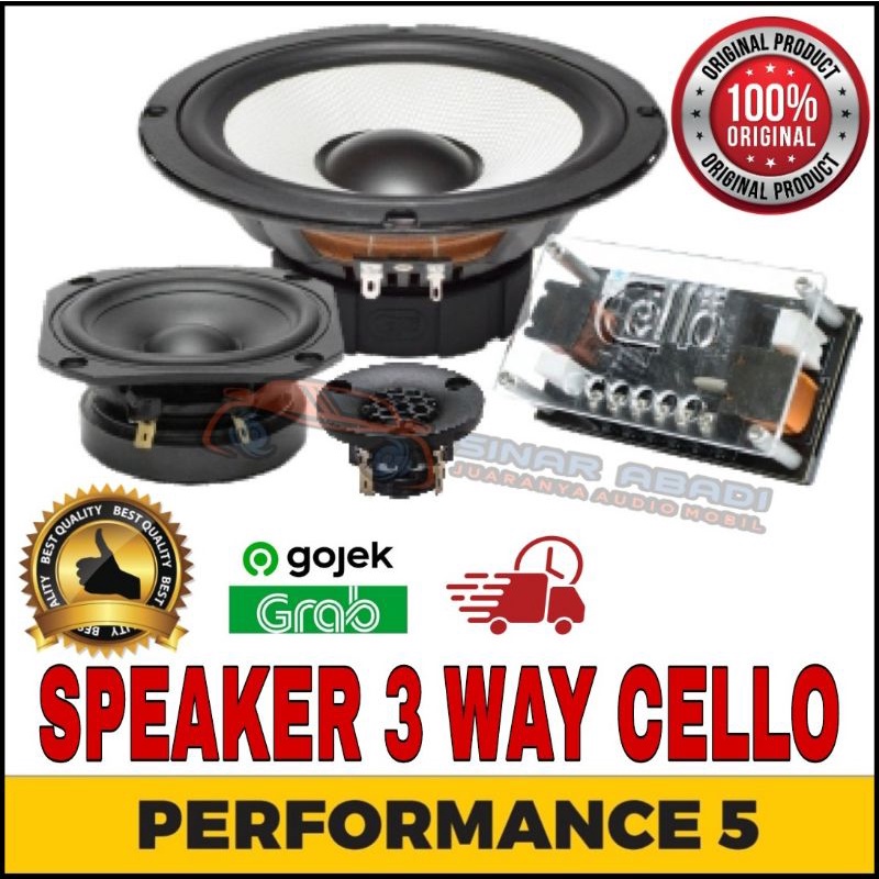 SPEAKER CELLO PERFORMANCE 3 ATAU PERFORMANCE 5, 3 WAY