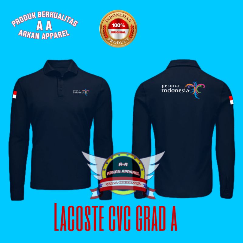 KAOS KERAH PESONA INDONESIA POLO SHIRT PESONA INDONESIA
