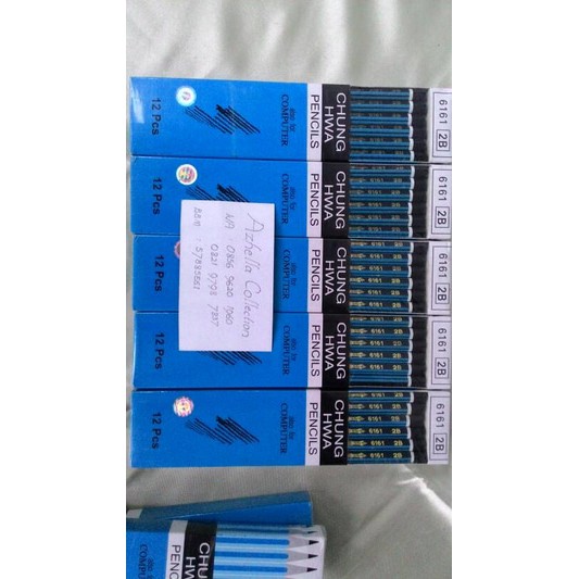 

Pensil 2B Chung Hwa 6161 | Pensil Komputer