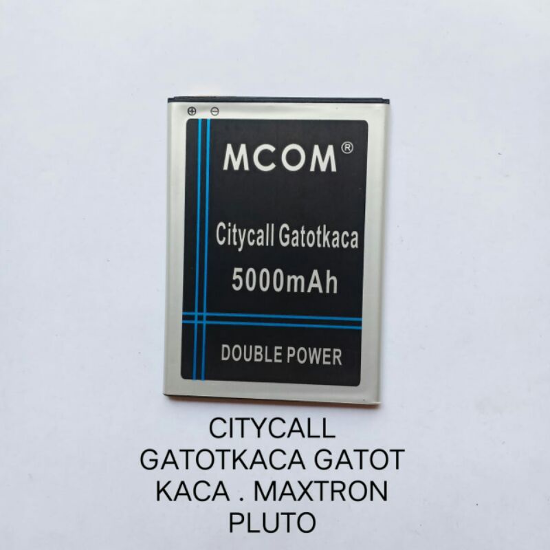 Baterai Citycall Gatotkaca . Gatot Kaca . Maxtron Pluto double power battery