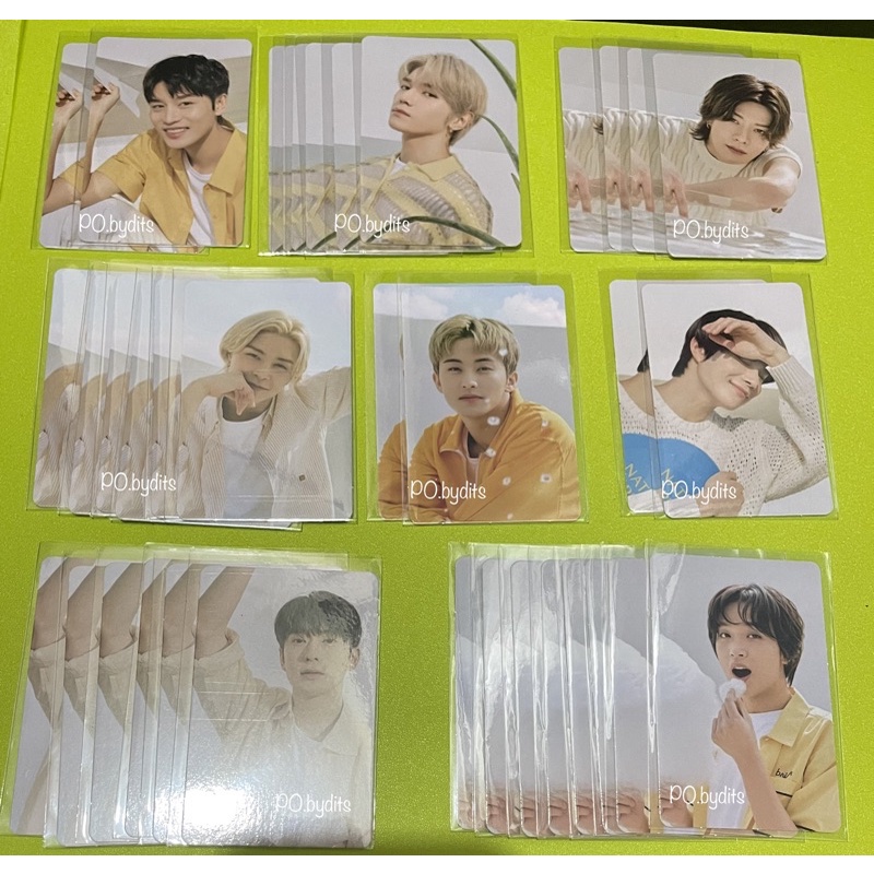 Nature Republic X NCT 127 Photocard Green Derma Tea Tree Cica Summer Event PC NCT127 Natrep NR