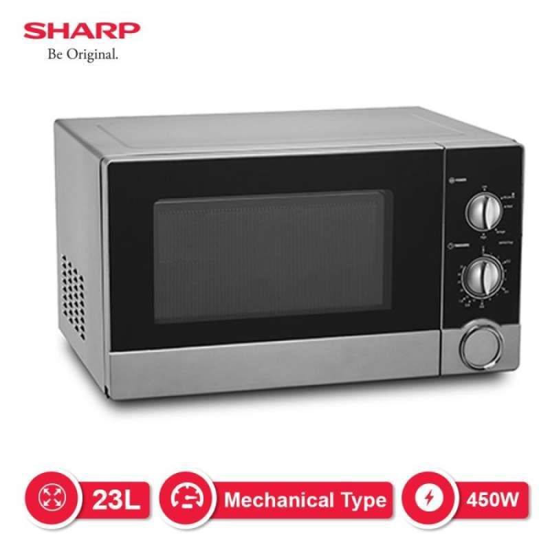 Sharp Straight Microwave Oven 23 Liter - R-21D0(S)IN / R 21 D0 S IN / R21D0SIN / R 21D0SIN / R 21 D0