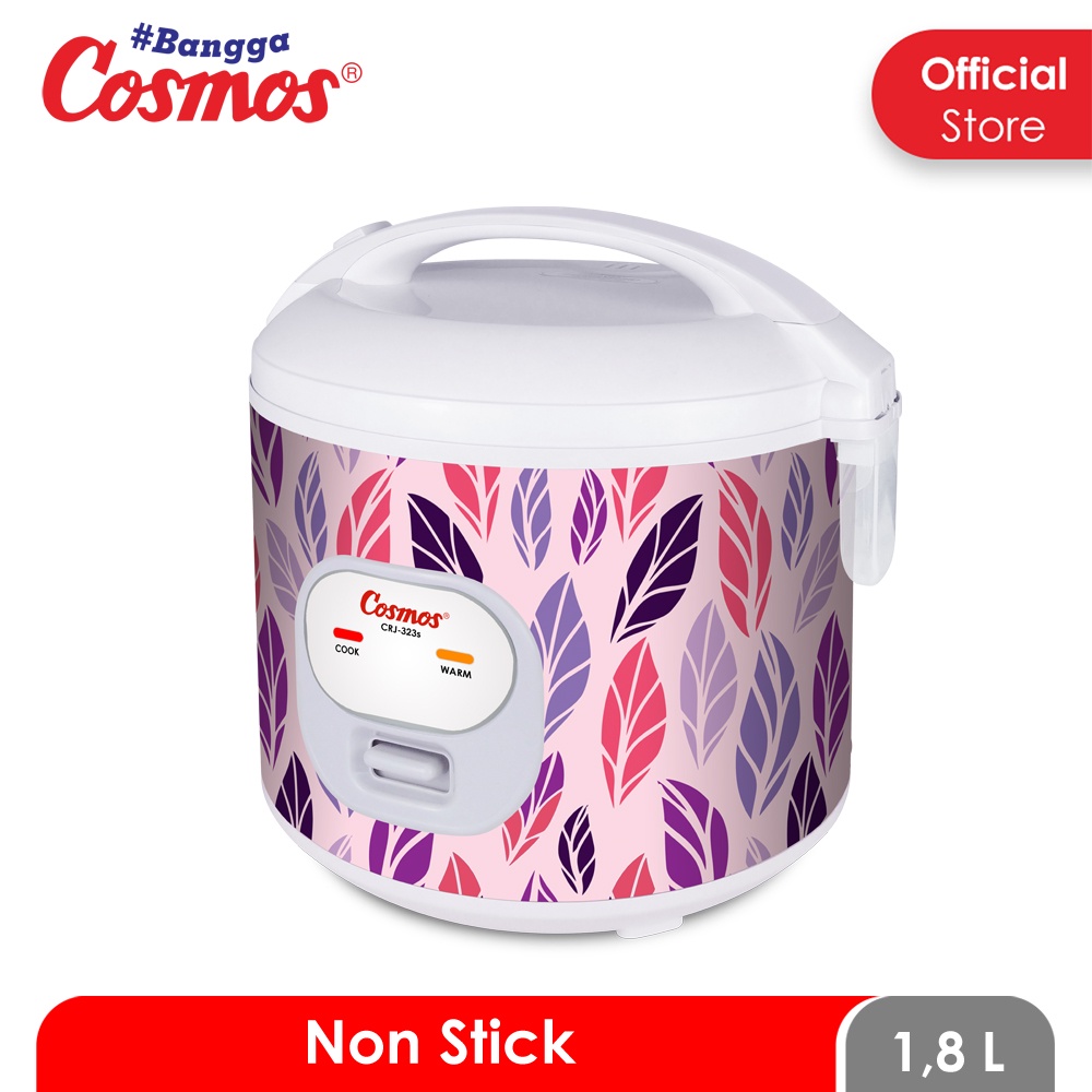 Cosmos CRJ323SSV – Magic Com 1.8 Liter Nonstick Violet