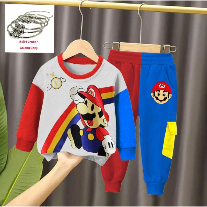 PROMO-SETELAN SWEATER ANAK LAKI-LAKI PEREMPUAN UMUR 1-5 TAHUN PAKAIAN ANAK TERBARU 2022