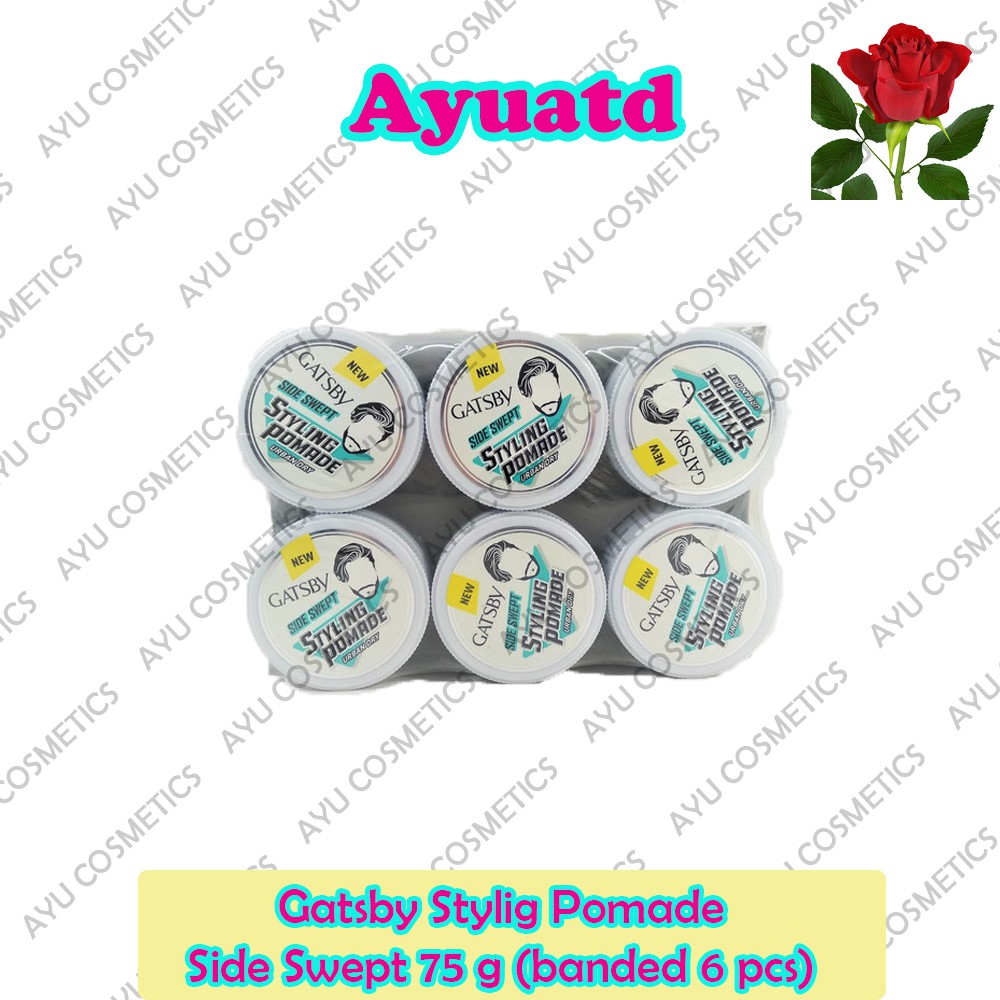 Gatsby Stylig Pomade Side Swept 75 g (banded 6 pcs)