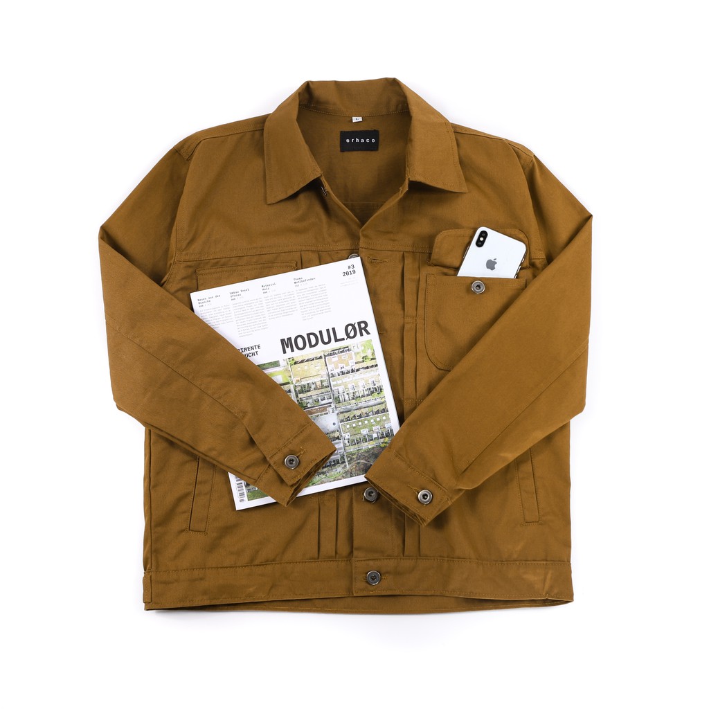 Ankara Trucker Canvas Type II in Camel