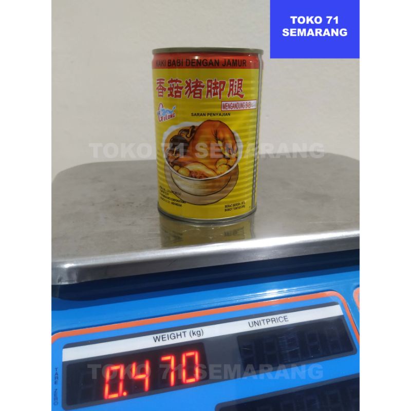 

Kaki Babi Dengan Jamur Gu Long 397 gr
