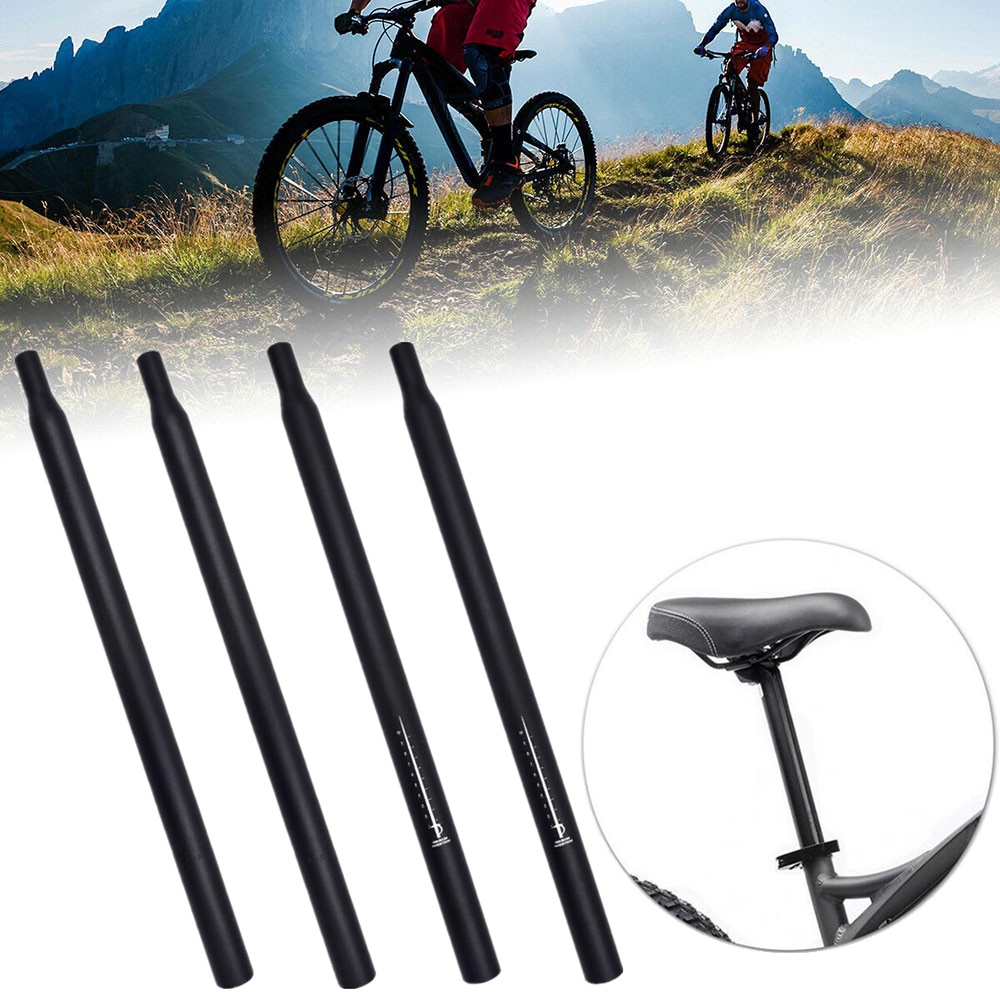 Agustina Kursi Sepeda Post Bike Suspensi Shock 30.8mm Gigi Tetap Sepeda Gunung Aluminium Alloy Kursi Post Tabung