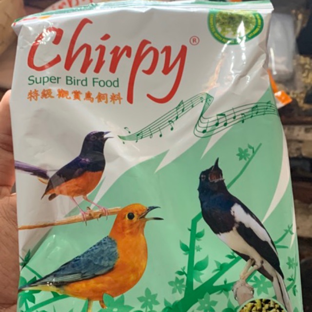 CHIRPY PAKAN BURUNG MURAI KACER JALAK