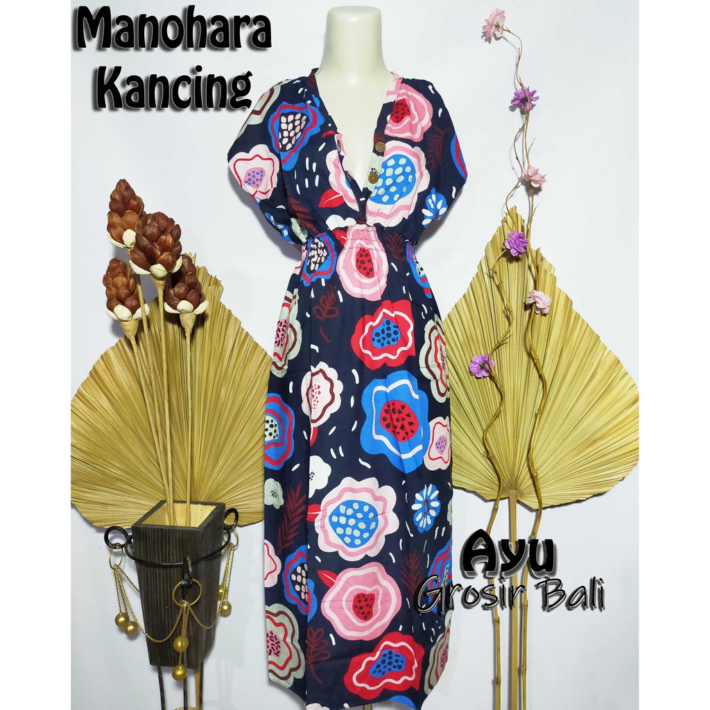 DRES MANOHARA KANCING BUSUI (pilih motif)