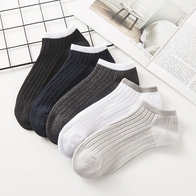 ♫ Megata ♫  A192 Kaos Kaki Wanita Motif Polos Garis Kaoskaki Beruang Fashion Korea Women Sock Import