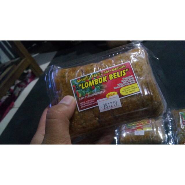 

Murah meriah/Sambal pecel asli Madiun