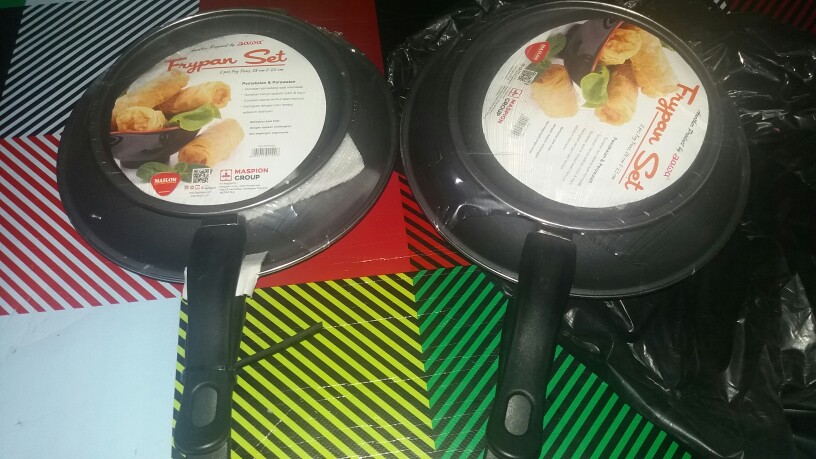 Teflon Maspion 2pcs Fry Panci Set Non Stick Teflon Wajan Anti Lengket