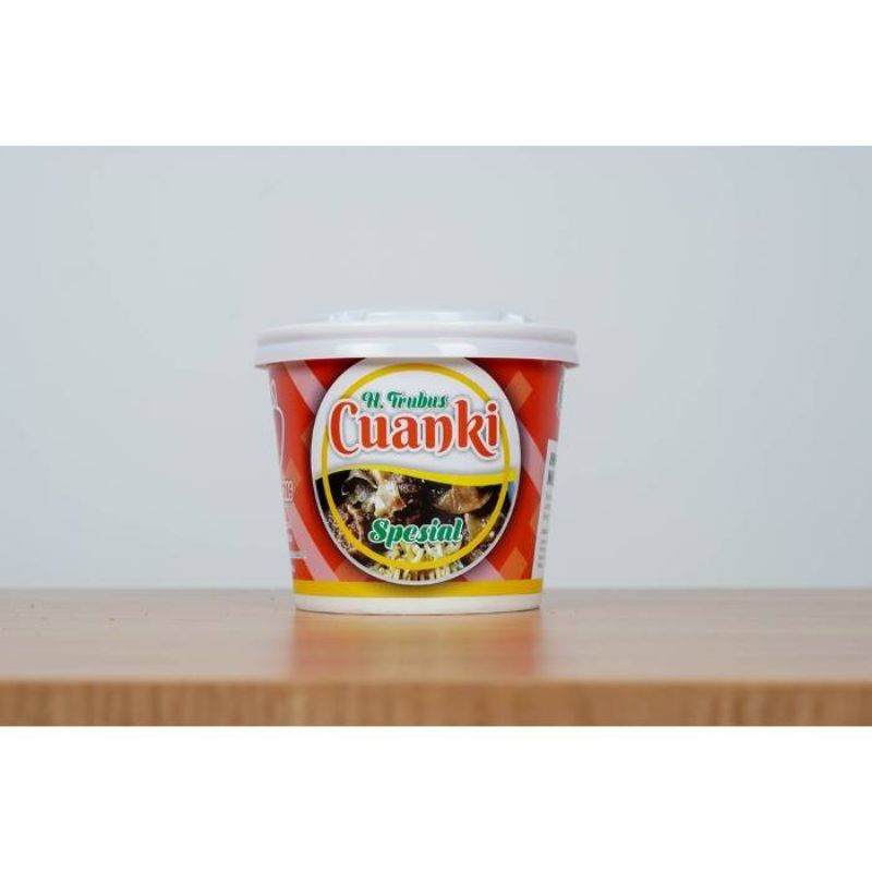 

Cuanki Kuah Enak Instan 85gr Extra Pedas dan Ramen