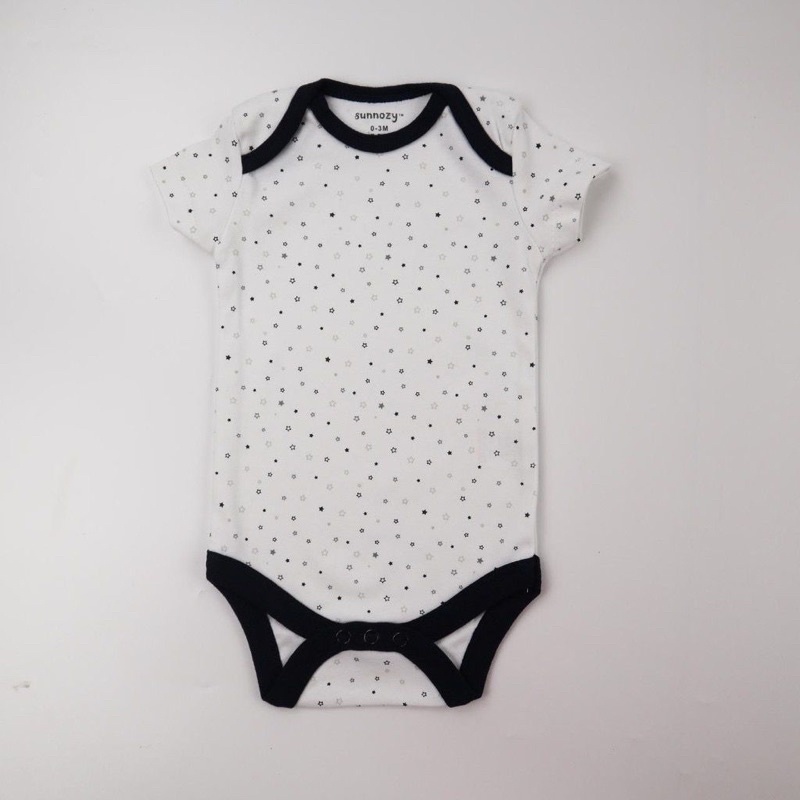 BABY K2- BABY BODYSUIT  ISI 5 PCS MOTIF JERAPAH OREN MEREK SUNNOZY KODE