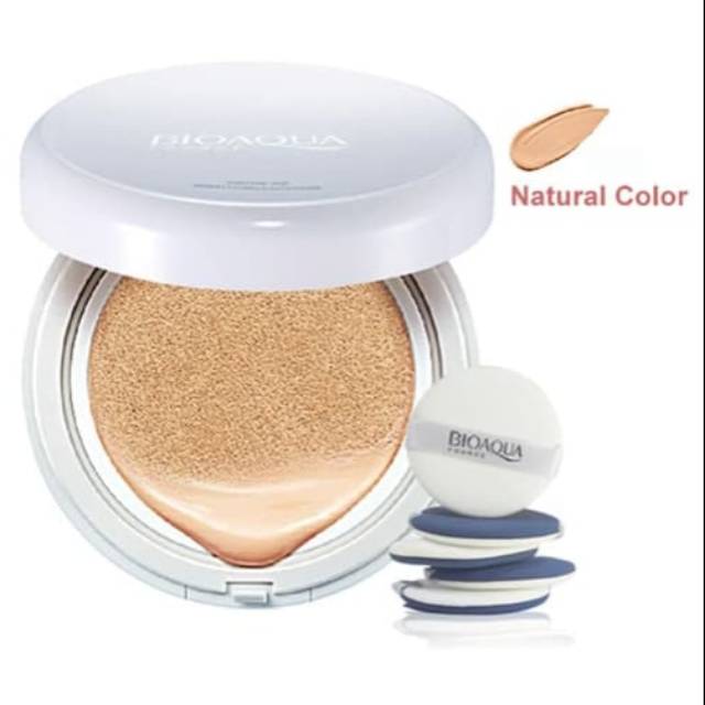 01 NATURAL COLOUR - Box Orange Bioaqua BB Cream Air Cushion