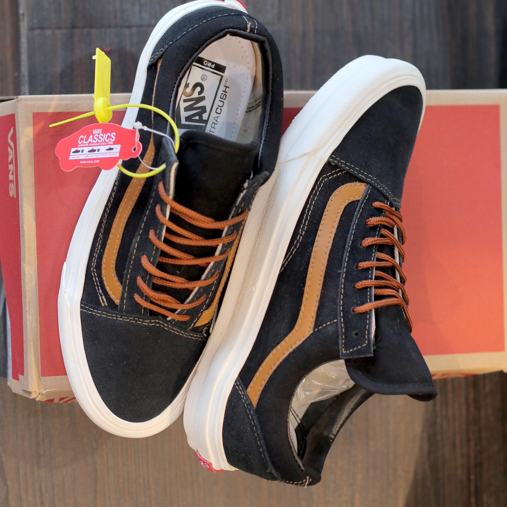 TERLARIS SEPATU V OLDSKOOL BLACK LIST TAN TERBARU LIMITED EDITION