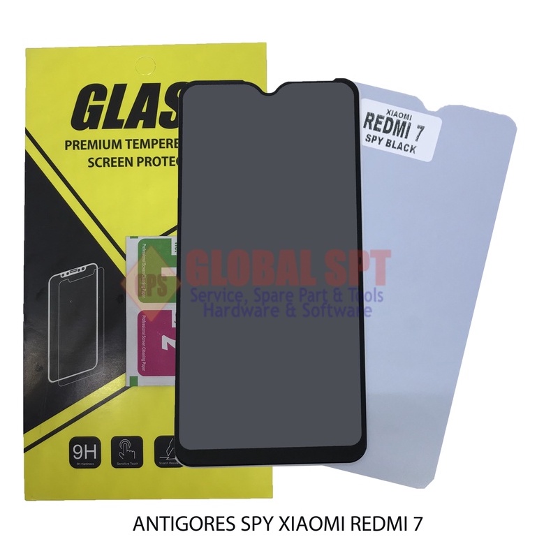 SPY XIAOMI REDMI 7 / ANTIGORES KACA / TEMPERED GLASS