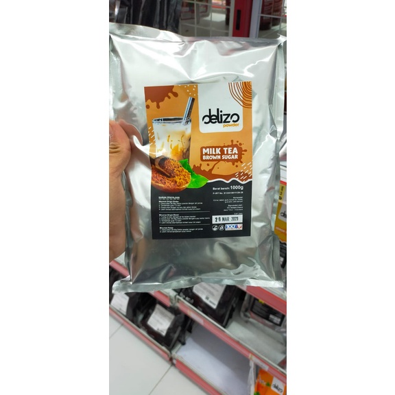 

DELIZO MILK TEA BROWN SUGAR 1 KG