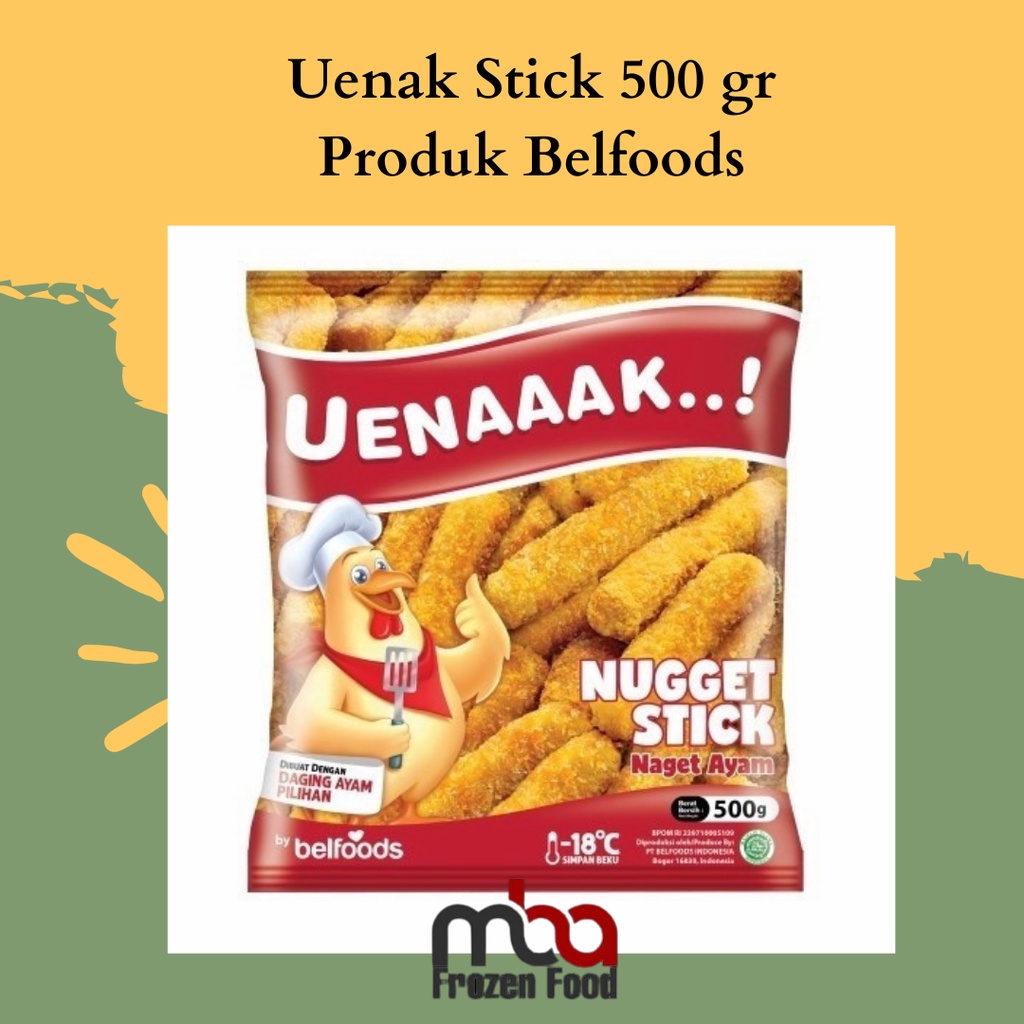 Uenak Stick 500 gr, Produk Belfoods - FROZEN FOOD