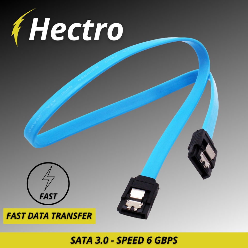 HECTRO kabel Sata 3.0 6Gbps High Speed Premium Quality