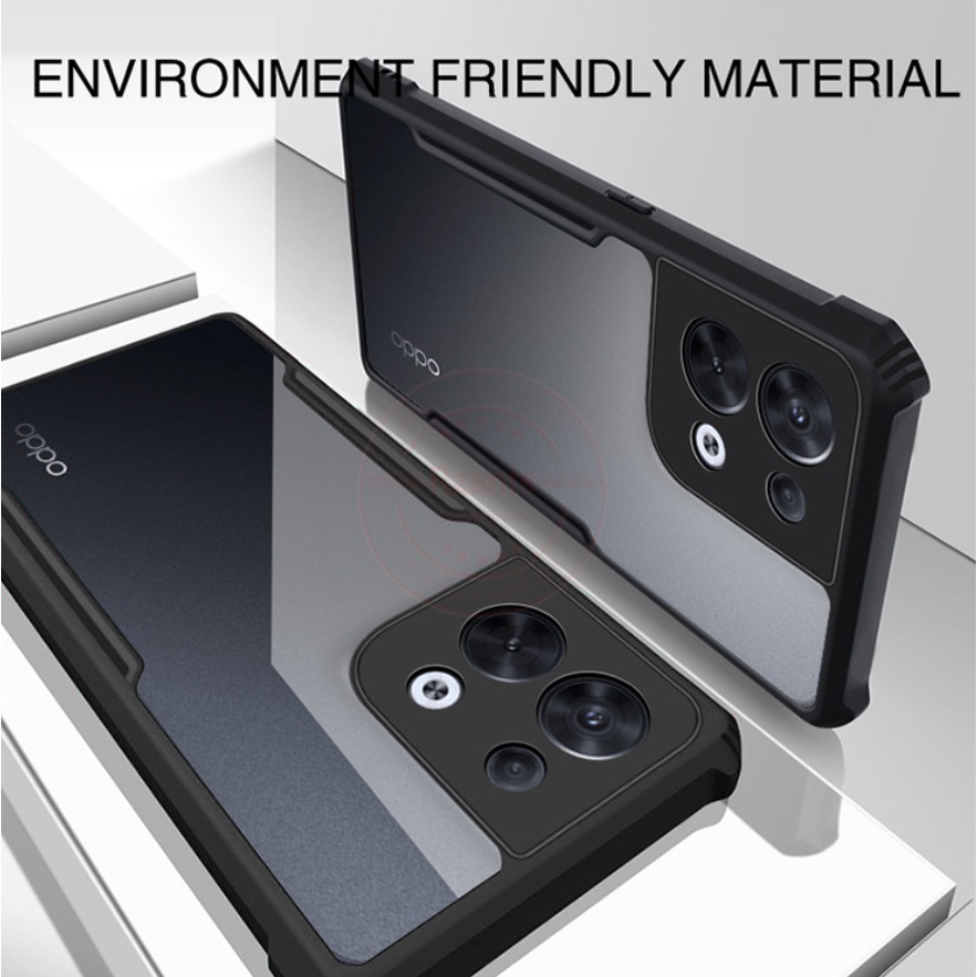OPPO RENO 8 5G / RENO 8 4G / RENO 8Z SOFTCASE CLEAR BACK COVER CASING