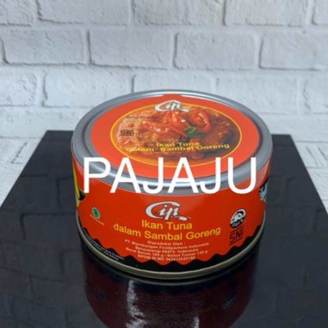 Ikan Tuna Sambal Goreng KALENG CIP KORNET 130gr Promo MURAH
