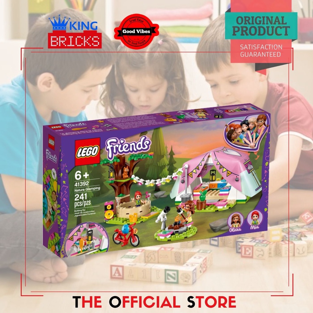 lego friends nature camping