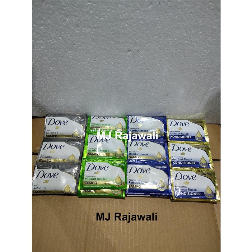 Sampo Dove Sachet 9 ml / Conditioner - Renceng