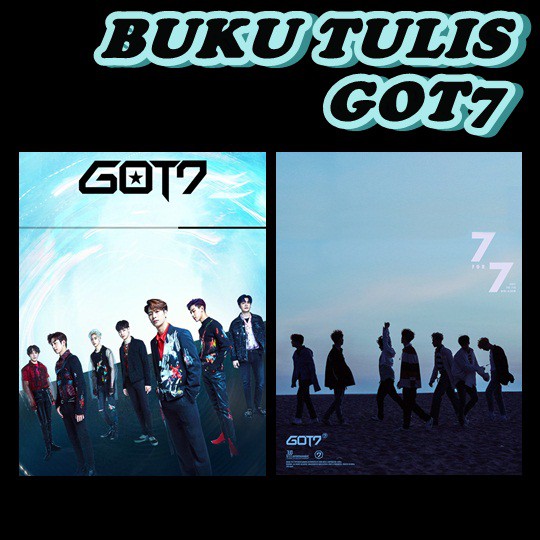 

BUKU TULIS GOT7 BOOK KPOP School Needs