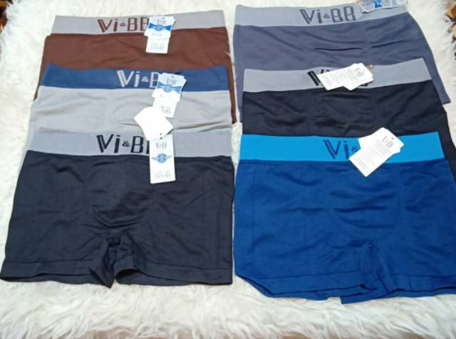 CD  boxer pria rajut import VI&amp;BB (m.l,xl,xxl)