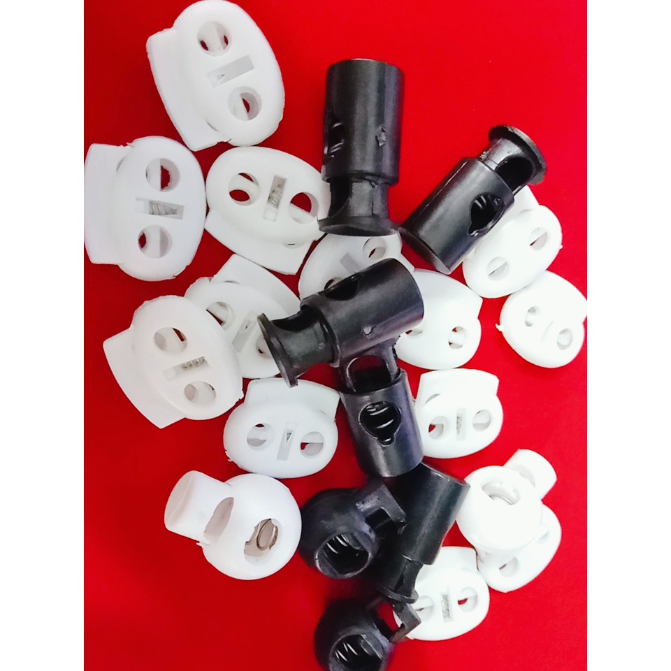 ECERAN RANDOM Stopper bulat /Compo Pengatur Tali Serut Stopper Tabung Stopper Botol stoper tali