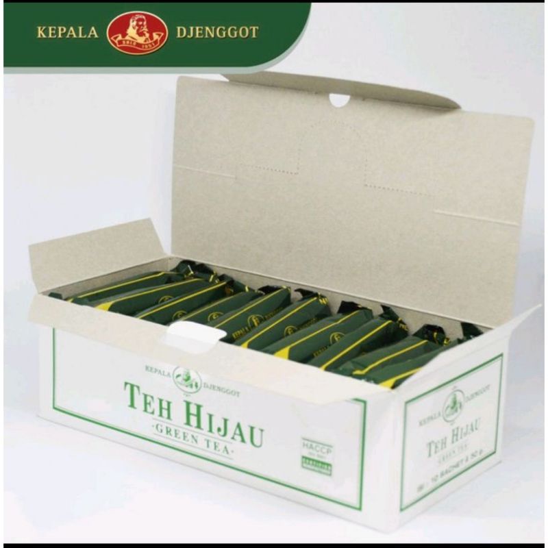 

[DAUN] Teh Hijau Kepala Djenggot Kemasan Ekonomis x 10 Sachet