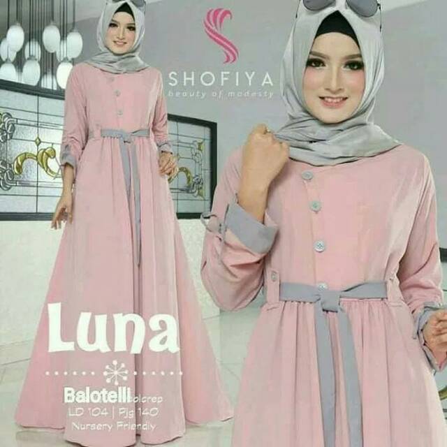LUNA MAXI DRESS MUSLIM / GAMIS