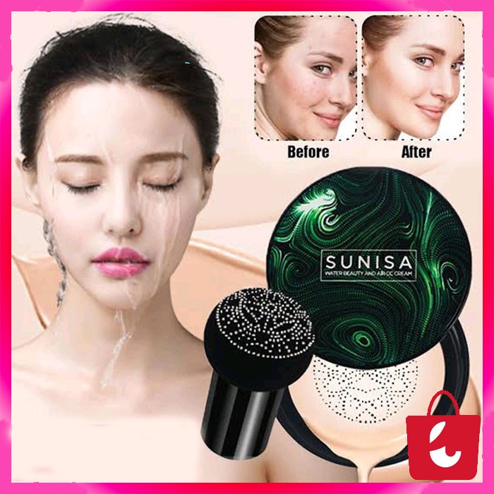 [100% ASLI] Barcode Bedak Foundation Korea Sunisa Cushion Anti Air dan Tahan Lama