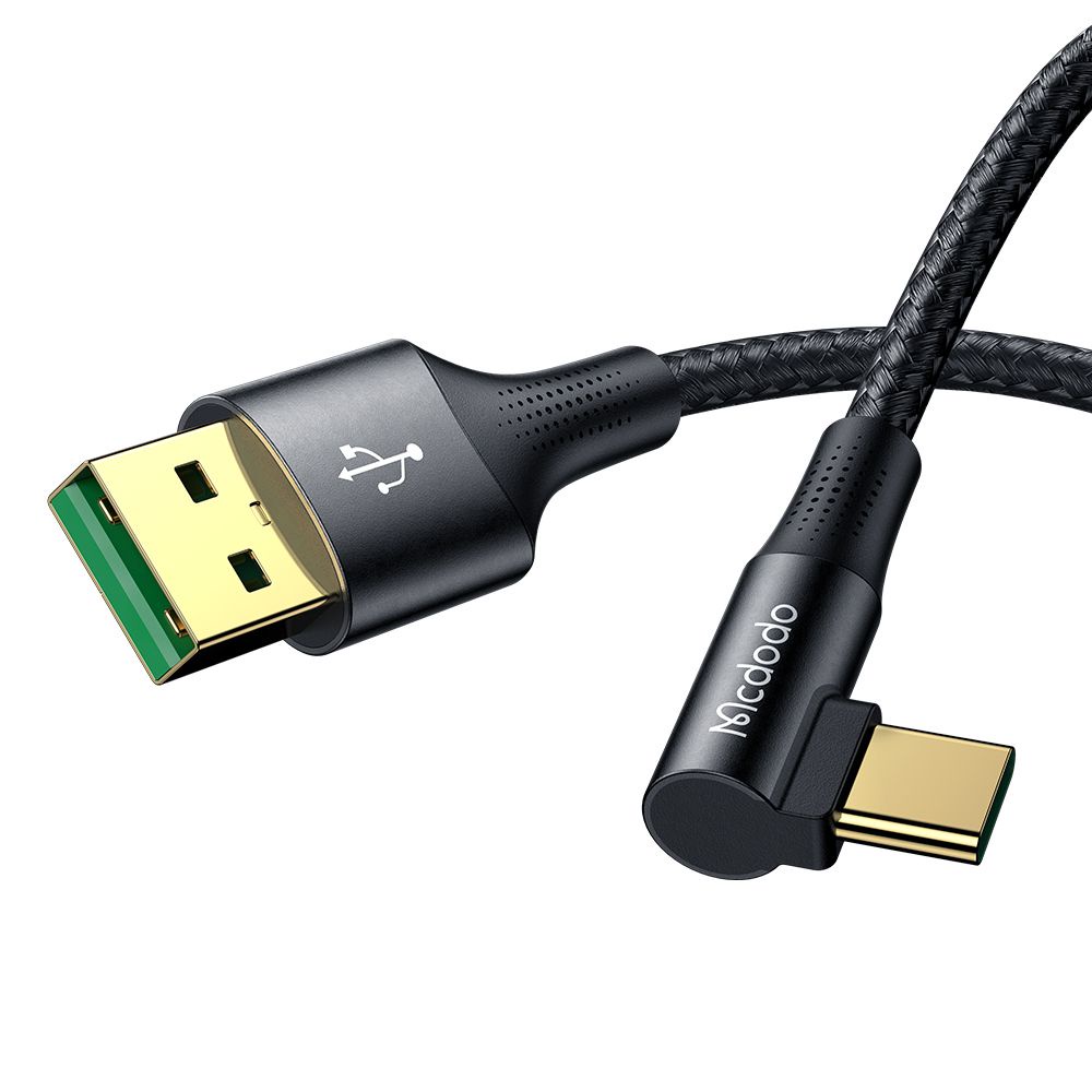 MCDODO CA-1220 / CA-1221 Cable Elbow USB to Type C 6A - Support VOOC - Garansi Resmi 6 Bulan