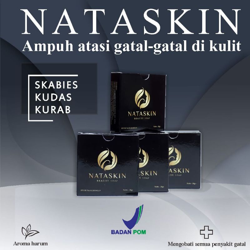 NATASKIN Sabun Gatal Sabun Jerawat Sabun Sabun jerawat punggung