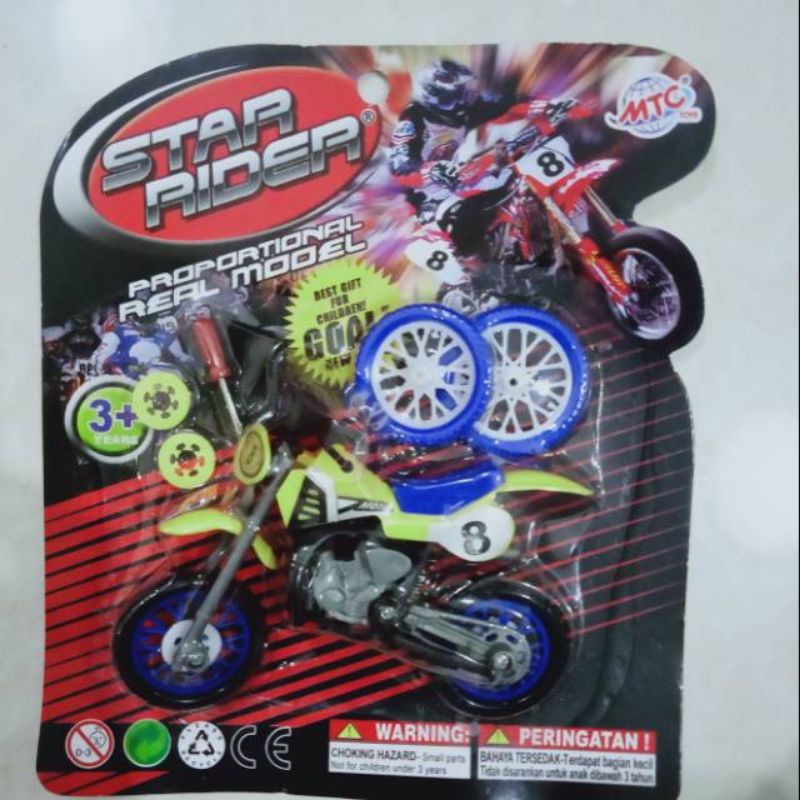 mainan anak motor cross/trail mini murah
