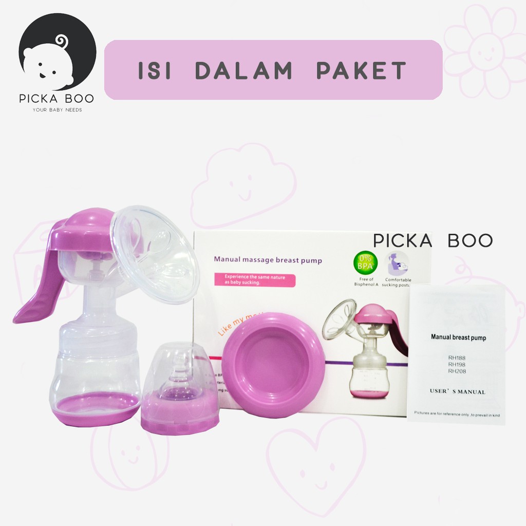 PICKA BOO Pompa Asi Manual Breast Pump