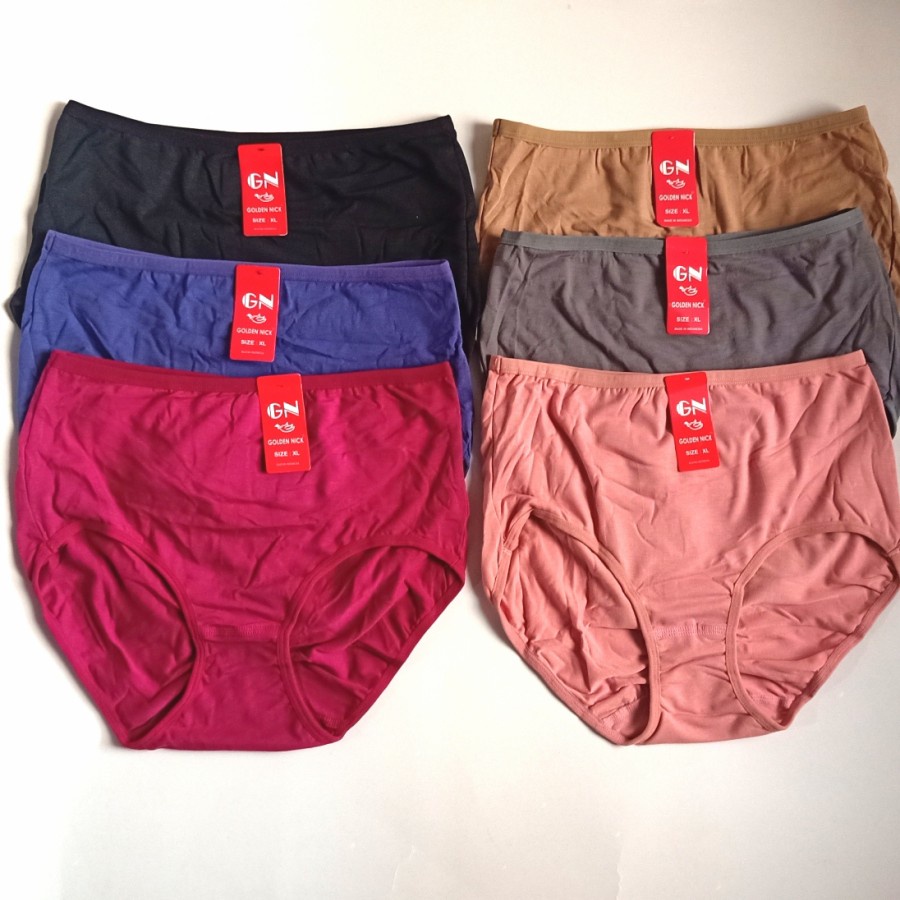 Celana Dalam Wanita BIG SIZE - GN JUMBO - EXTRA LARGE - CD GOLDEN NICK - Pakaian Dalam - Underwear