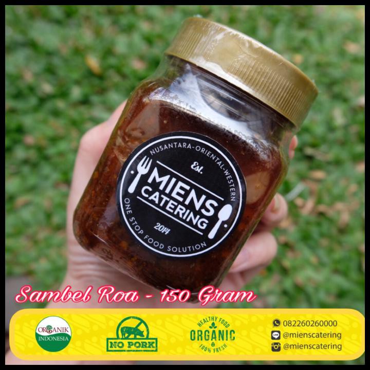 

TERMURAH SAMBAL ROA BY MIENS CATERING !!!!