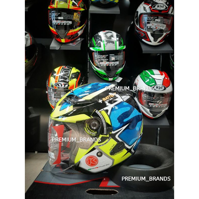 KYT VENOM OPEN ALEIX ESPARGARO BLUE M