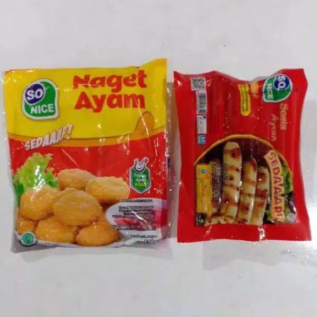 

Paket sosis nugget sonice