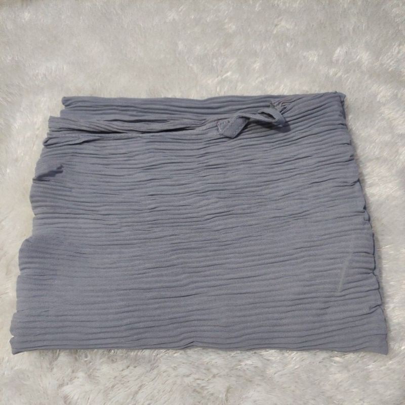 BERGO INSTAN SYIRIA XL plisket lidi(NON PED)-silver