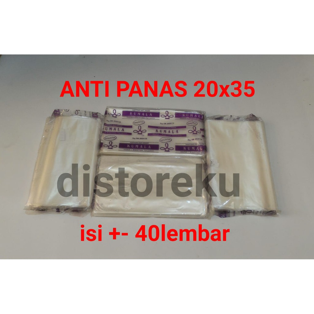 175Gr Plastik Anti Panas 20x35 HD PE ATP Tahan Panas 2 kg dua kilo