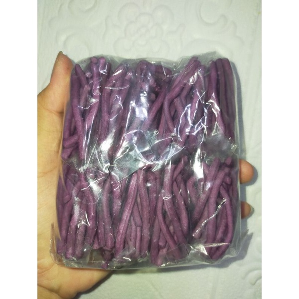 

Stick Ubi Ungu Manis Renyah Isi 10 Pcs Kemasan 120 Gram