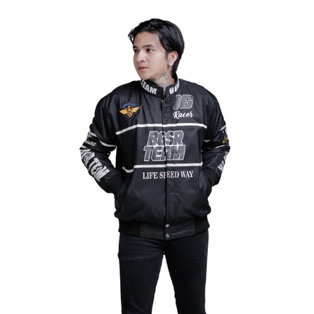 JAKET NASCAR SABLON – Fashion Trendy Casual Pria Good Brand Quality Stylish