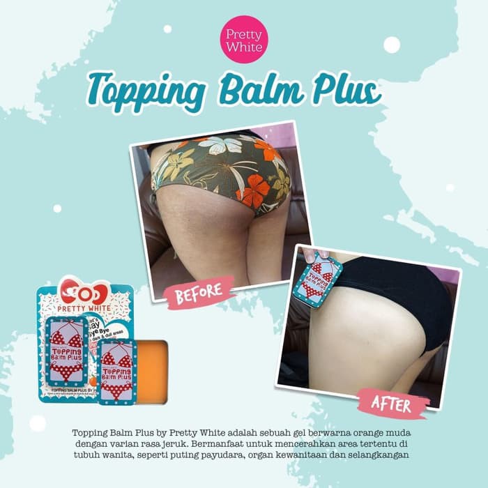 ❄️MATCHA❄️ PRETTY WHITE TOPPING BALM PLUS BPOM / TOPPING BALM ORIGINAL BPOM