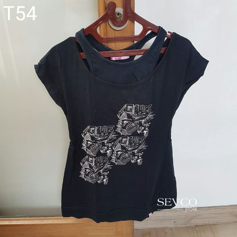 Baju Atasan Kaos Wanita JUICE EMATIC Original PLV T54