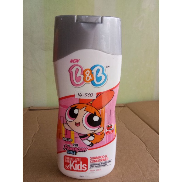 B&amp;B KIDS SHAMPOO&amp;CONDITIONER 200ML